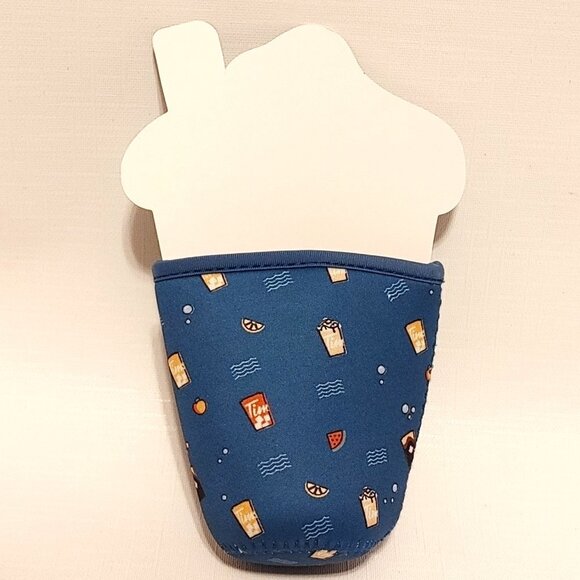 ADORABLE Tim Hortons Drink Cozy BNWT Keeps Drinks Colder Longer Iced Cap… - Picture 2 of 2